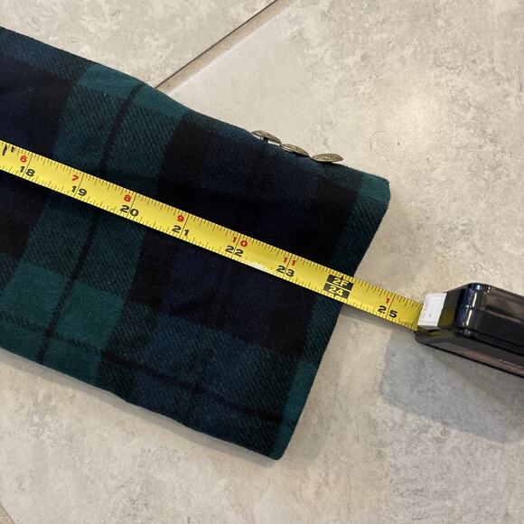 J Crew Schoolboy Blazer Womens Sz 10 Tartan Plaid Gold Buttons Academia NWT - Picture 11 of 12